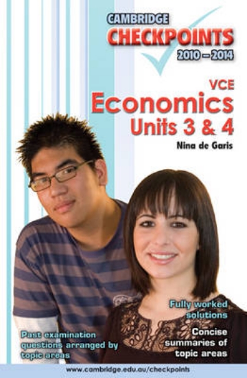 Picture of Cambridge Checkpoints VCE Economics Units 3 and 4