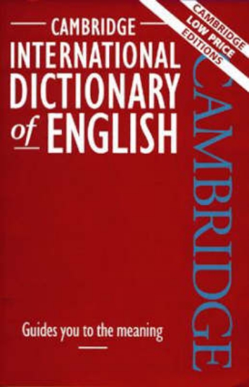 Picture of Cambridge International Dictionary of English Econ