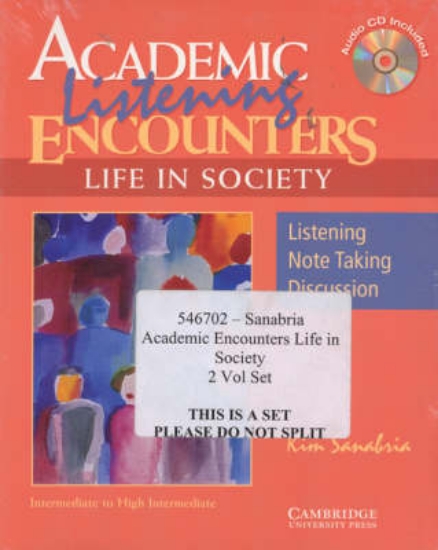 Picture of Academic Encounters Life in Society 2 Book Set (Re