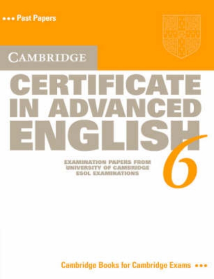 Picture of Cambridge Certificate in Advanced English 6 Studen