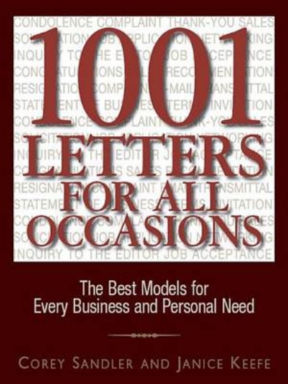 Picture of 1001 Letters For All Occasions