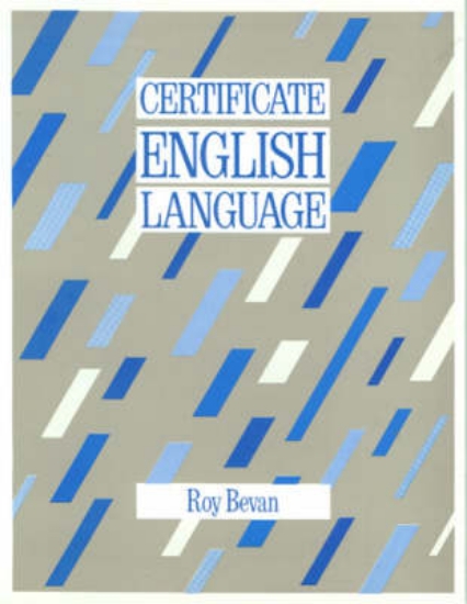 Picture of Certificate English Language