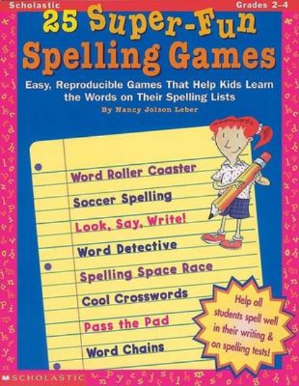 Picture of 25 Super-Fun Spelling Games