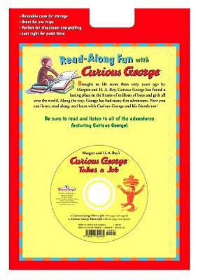 Picture of Curious George Takes a Job Book & CD