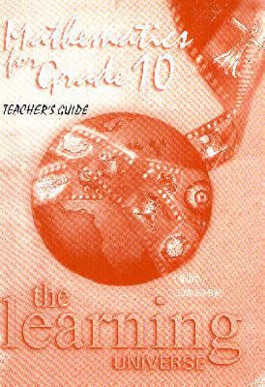 Picture of The learning universe mathematics : Gr 10: Teacher