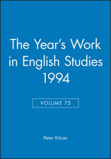 Picture of The Year's Work in English Studies 1994, Volume 75