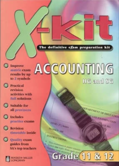 Picture of X-Kit Accounting: Gr 12 (Higher and Standard Grade