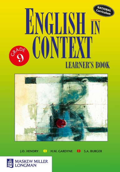 Picture of English in Context : Grade 9 : Learner's Book