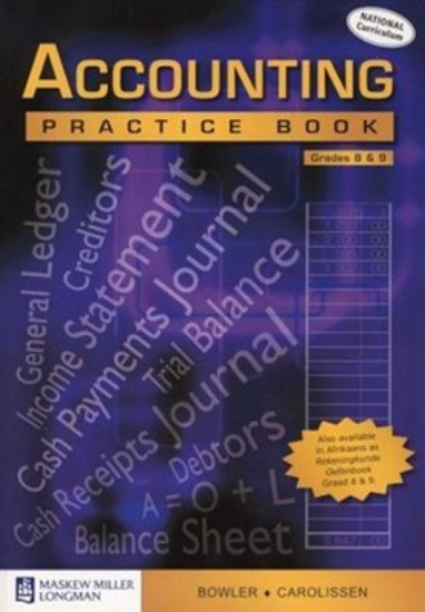 Picture of Accounting practice book: Gr 8 - 9: Learner's book