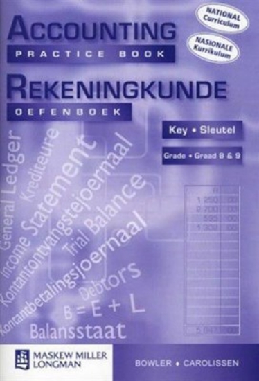 Picture of Accounting Practice Book Key