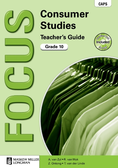 Picture of Focus Consumer Studies: Grade 10: Teacher's Guide