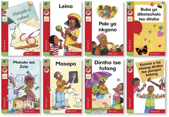 Picture of Kagiso Readers Sesotho Grade 2 Pack (8 Readers)