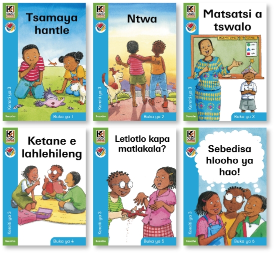 Picture of Kagiso Readers Sesotho Grade 3 Pack (6 Readers)