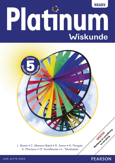 Picture of Platinum Wiskunde Gaadr 5 Tg (Includes Photocopiab