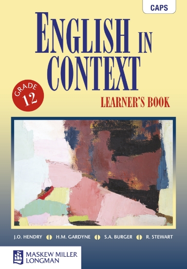 Picture of English In Context Gr 12 Lb