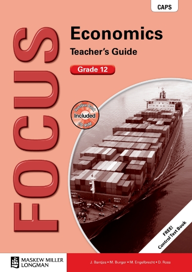 Picture of Focus Economics Gr 12 Tg With Control Test Book &