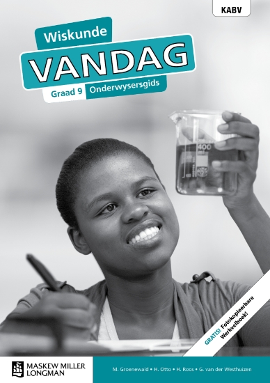 Picture of Wiskunde Vandag Graad 9 Og (Includes Photocopiable