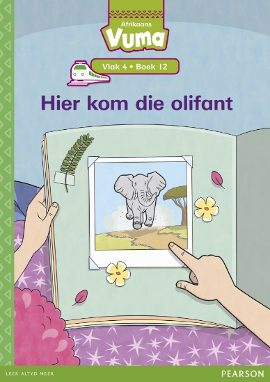Picture of Vuma Vlak 4 Boek 12 Grootboek: Hier Kom Die Olifan