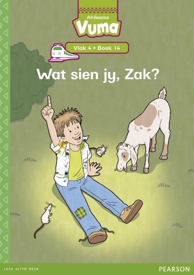 Picture of Vuma Vlak 4 Boek 14 Grootboek: Wat Sien Jy, Zak?