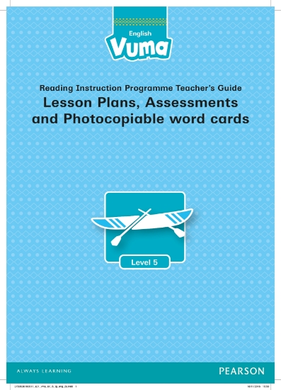 Picture of Vuma Level 5 Lesson Plans And Assessment