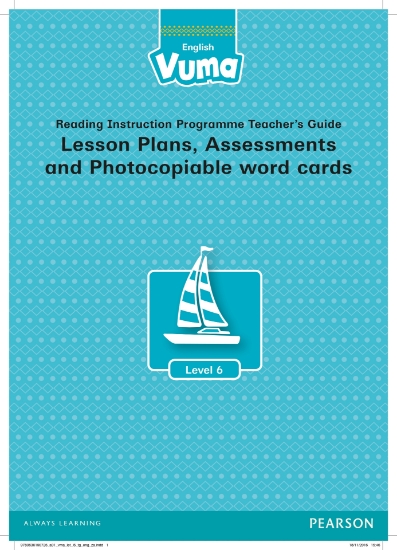 Picture of Vuma Level 6 Lesson Plans And Assessment