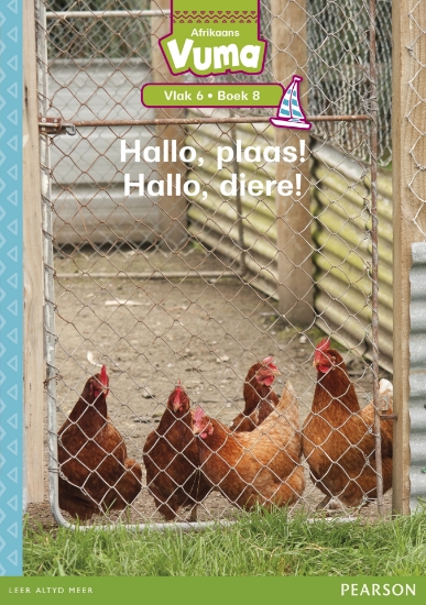 Picture of Vuma Vlak 6 Boek 8 Leesboek: Hallo Plaas, Hallo Di