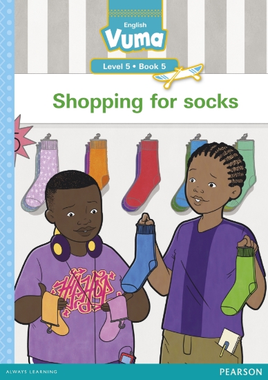Picture of Vuma Level 5 Book 5 Big Book: Shopping For Socks