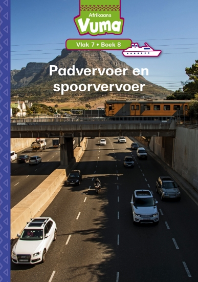 Picture of Vuma Vlak 7 Boek 8 Leesboek: Padvervoer En Spoorve