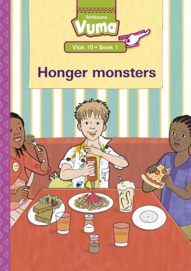 Picture of Vuma Vlak 10 Boek 1 Grootboek: Honger Monsters