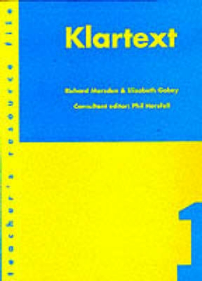 Picture of Klartext: Tutor's Resource File 1
