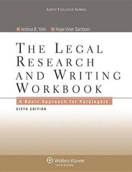 Picture of The Legal Research and Writing Workbook