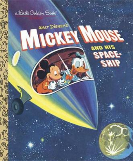 Picture of Mickey Mouse and His Spaceship
