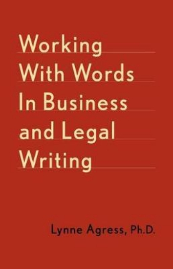 Picture of Working With Words In Business And Legal Writing