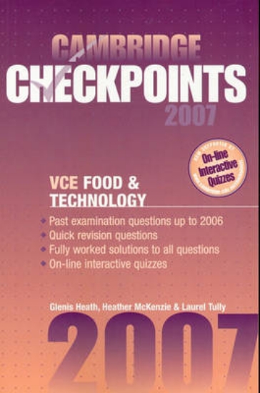 Picture of Cambridge Checkpoints VCE Food and Technology 2007