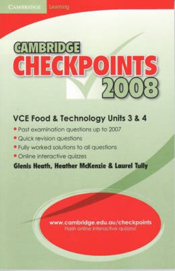 Picture of Cambridge Checkpoints VCE Food and Technology Unit