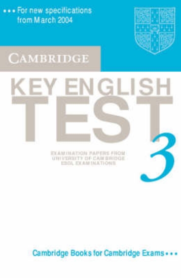 Picture of Cambridge Key English Test 3 Audio Cassette