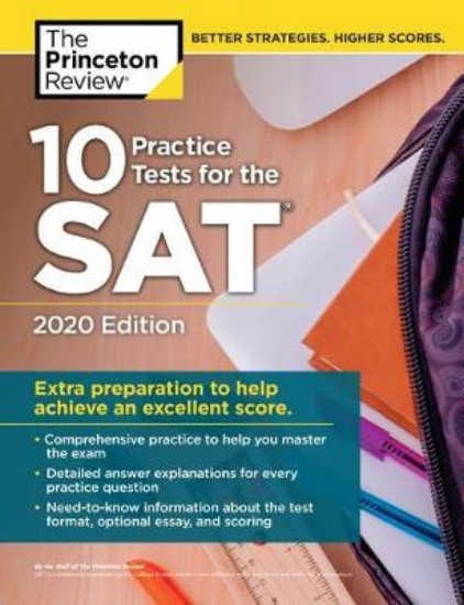 Picture of 10 Practice Tests for the SAT, 2020 Edition