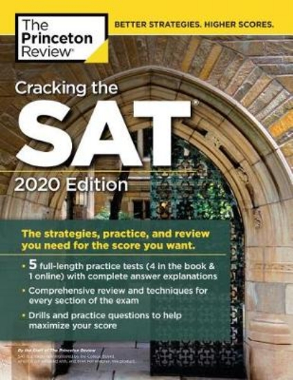 Picture of Cracking the SAT with 5 Practice Tests, 2020 Editi