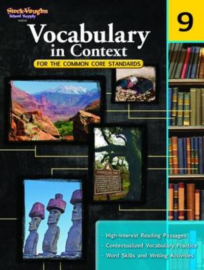 Picture of Vocabulary in Context for the Common Core Standard