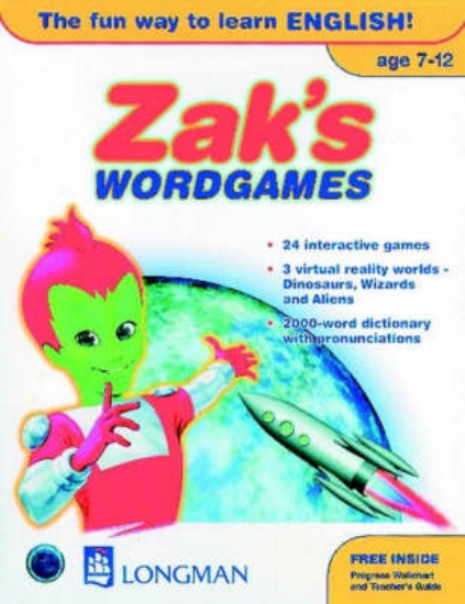 Picture of Zak's Wordgames CD-ROM American English/Mono