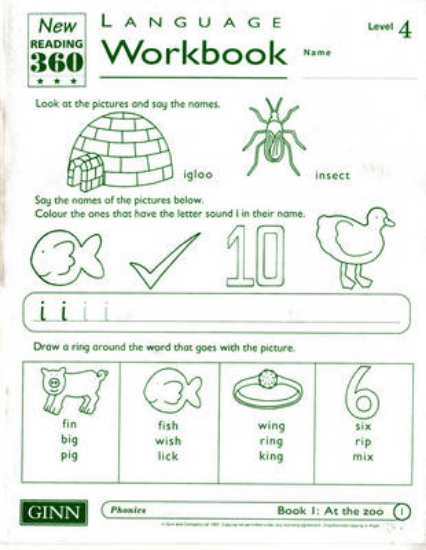 Picture of New Reading 360 Level 4 Workbook