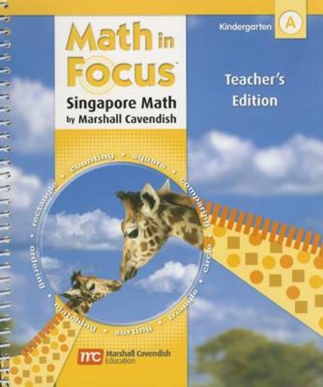 Picture of Math in Focus: Singapore Math, Kindergaren A