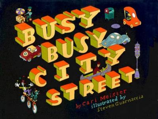 Picture of Busy, Busy City Street