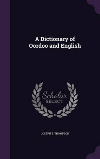 Picture of A Dictionary of Oordoo and English