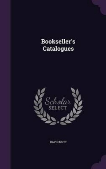 Picture of Bookseller's Catalogues