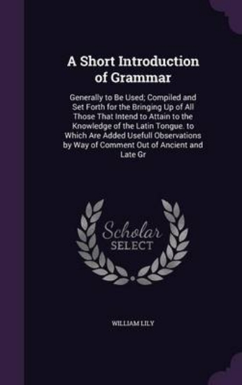 Picture of A Short Introduction of Grammar