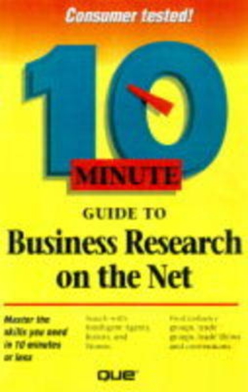 Picture of 10 Minute Guide to Business Research on the Net
