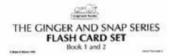 Picture of Elephant Books Ginger & Snap Series: Flash Cards