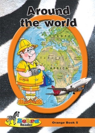 Picture of Zebra Reader Grade 6 Orange Bk 5 - Around The Worl