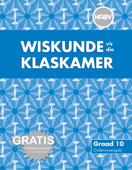 Picture of Wiskunde vir die Klaskamer Gr 10 OG & Gratis CD
